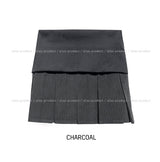 Folding Corduroy Pleated Skirt