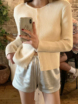 [MADE] Poet V-neck Round Cardigan