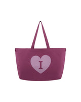 Heart Logo bag big ver. - Magenta
