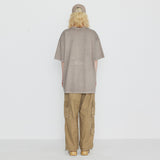 Into The Jungle Pigment Half Sleeve T Beige