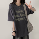 クロレタリングボクシーフィットショートスリーブTシャツ