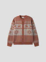 Cowichan round cardigan 3color
