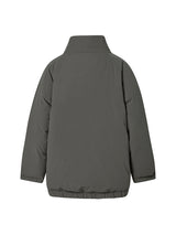 LONG DOWN PUFFER KHAKI BROWN
