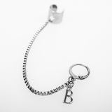 Men's two-pin earrings_B TIME EAR