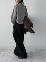 734 ピーチバルーンワイドパンツ