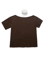 26SS ウーマンアンバランスショートスリーブTシャツ