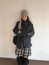 ウールブレンドマフラービーニー (5 Colors)