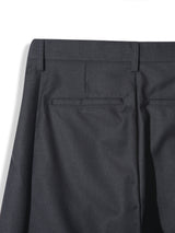 LMN エクトピンタックD-リングロングワイドスラックス (2 colors)
