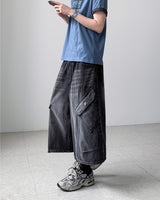 Bruce Cargo Bermuda Denim