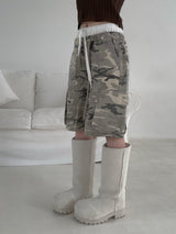 girly camo bermuda pt