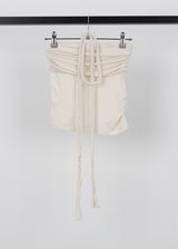 SHIRRING TIE TOP