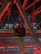 ONE SIDE SNAP BUTTON SWEAT PANTS