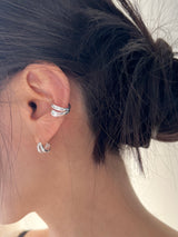 [92.5silver ] Eternal earcuff (2color)