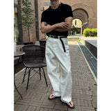 [S/S] ダブルショルダーボタンハーフニット(4color)