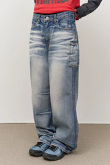 Safe Pocket Embo Denim