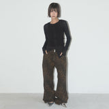 3-Way Button Layered Long Sleeve (Black) F25QB079