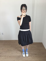 Unbalanced Tie T-Shirt (4color)