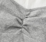Seren Soft Contrast Layered Top