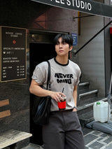 Never ringer t-shirt