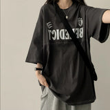 Dict Stitch Boxy Fit Short Sleeve Tee