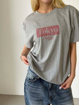 トーキョー 1986 レタリング Tシャツ(3color)