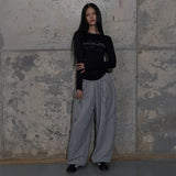 KEYCHAIN EYELET SWEATPANTS (MELANGE) F25ZD972