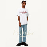 Miss Baker エンボニードルTシャツ ホワイト(MAN)