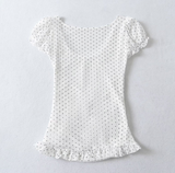 Della Puff Dot Tee