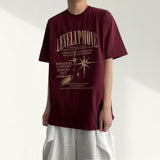 Bell-up Tentatumble Vintage Printed Tintan Cotton Short Sleeve Tee