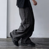 Quilted Panel Utility Pants