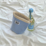 classic pouch_dot small skyblue