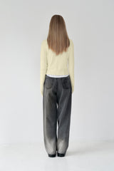KIRSH PLAIN SOFT TOUCH CARDIGAN [IVORY]