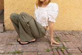 Blanc puff blouse_ivory