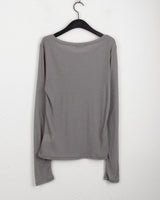 ティップトゥルーズフィットシースルー長袖Tシャツ