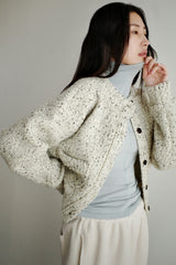 Wool turtleneck top, Blue