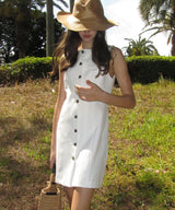 Mayna Boat Neck Dress ( 2 colors )
