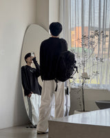 Face Track Line Snap Pants