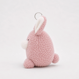 【MADE】pig rabbit (baby pink) (keyring)