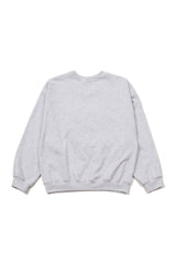 Full Love Frill Sweatshirt [Melange Gray]