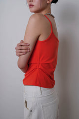 Cowl Sleeveless_Red