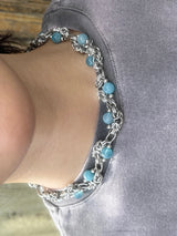 Amazonite O-ring Connection Necklace