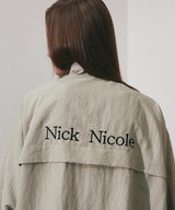 NICOLE ストリングウィンドブレーカー