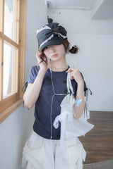 エンジェルリボンキャップ(black)