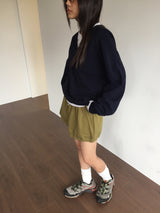 カシミアファインウールVネックニット(7color)