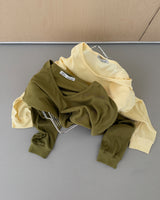 [ORIGINAL] Rainy V-Neck Sheer Long-Sleeve Tee