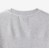 LMN Meg Waffle Cut Semi-Crop Short Sleeve T-Shirt (4 colors)