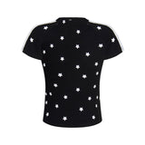 スターパターンラブリークロップTシャツ 232491288