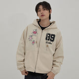 Maltese Embroidery Hood Jumper