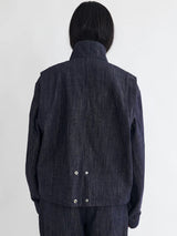 26SS JT3 Stand-Collar Denim Jacket