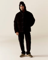 ストレンジャーリラックスフィットロゴフーディー (Black)